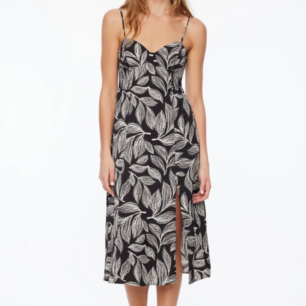 Dynamite Eve corset midi dress